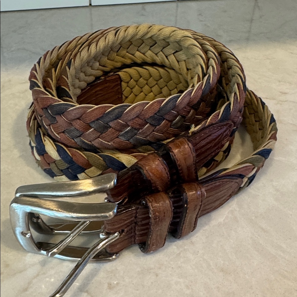 Pair of J & M Braided Belts